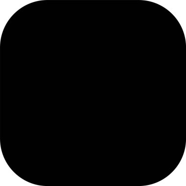 Yuvarlak Köşeli Kabartma Simgesi Tasarımı