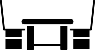 Yemek Tablosu Simgesi Tasarımı