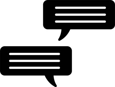 Konuşma Kalıbı Simgesi Tasarımı