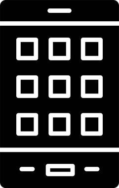 Cep Telefonu Kabartma Simgesi Tasarımı