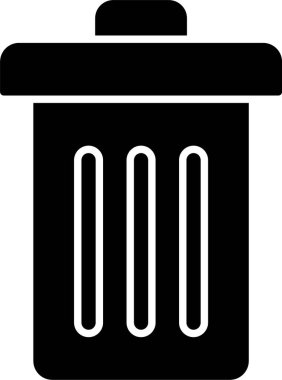 Çöp Kabartma Simgesi Tasarımı