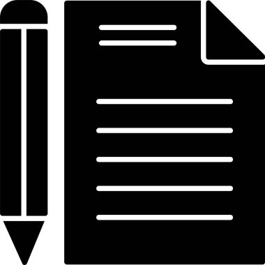 belge glyph simgesi tasarımı