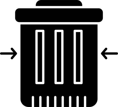 Atık Azaltma Kabartma Simgesi Tasarımı