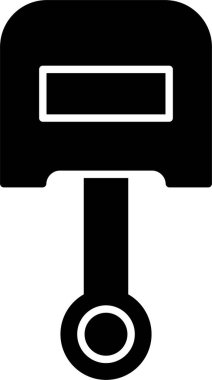 Piston Kabartma Simgesi Tasarımı