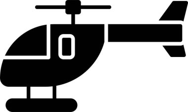 helikopter kabartma simgesi tasarımı