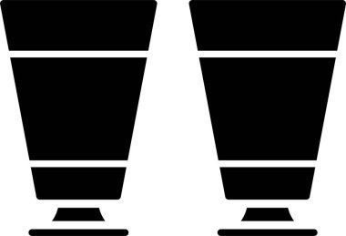 Kadeh Kabartma Simgesi Tasarımı