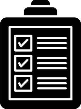 İşaretleme Listesi Simgesi Tasarımı