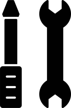 Onarım Hizmetleri Kabartma Simgesi Tasarımı