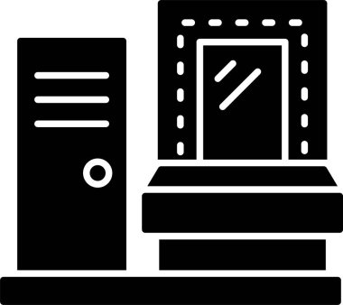 Soyunma Odası Kabartma Simgesi Tasarımı
