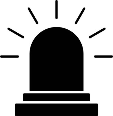 Siren Kabartma Simgesi Tasarımı