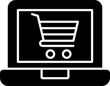 Kabartma Alışveriş Sembolü Tasarımı