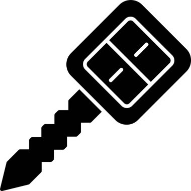 Otomobil Anahtarı Simgesi Tasarımı