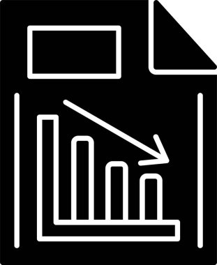 belge glyph simgesi tasarımı