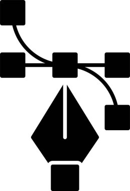 Vektör Kabartma Simgesi Tasarımı
