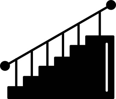 Merdiven Kabartma Simgesi Tasarımı