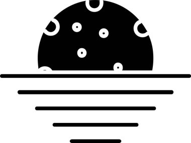 Ay Kabartma Simgesi Tasarımı