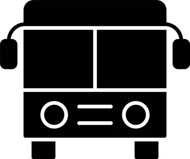 Otobüs Kabartma Simgesi Tasarımı