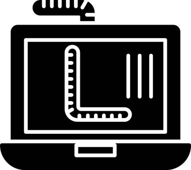Solucan Kabartma Simgesi Tasarımı