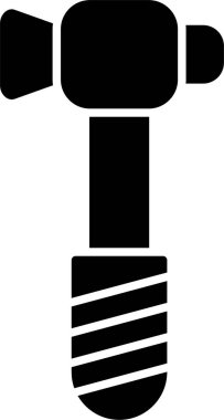 Çekiç Kabartma Simgesi Tasarımı