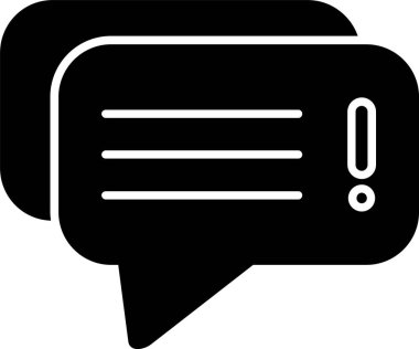 Hata İleti Kabartma Simgesi Tasarımı