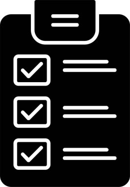 İşaretleme Listesi Simgesi Tasarımı