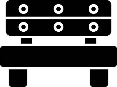 Bench Glyph Simge Tasarımı