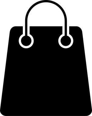 Alışveriş Torbası Kabartma Simgesi Tasarımı