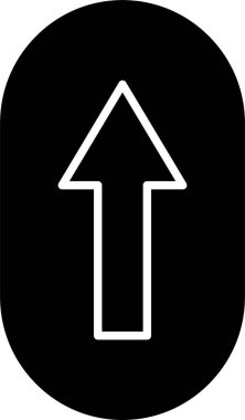 Yukarı Kaydırma Simgesi Tasarımı