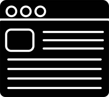 Web Tarayıcı Kabartma Simgesi Tasarımı