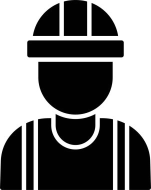 Mühendis Glyph Simge Tasarımı