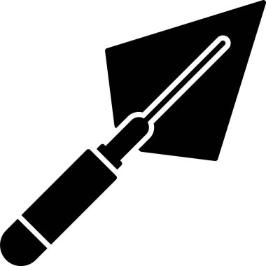 Trowel Glyph Simge Tasarımı