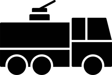 İtfaiye Aracı Simgesi Tasarımı
