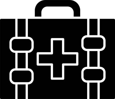 İlk Yardım Kiti Kabartma Simgesi Tasarımı