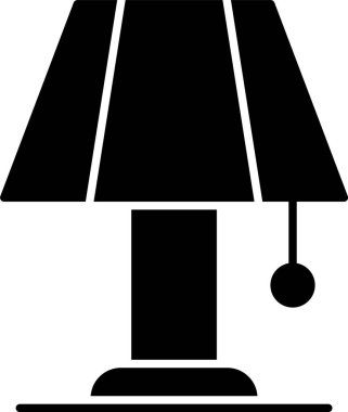 Tablo Lambası Şekil Simgesi Tasarımı