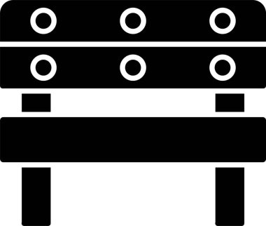 Bench Glyph Simge Tasarımı