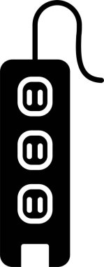 Güç Şeridi Kabartma Simgesi Tasarımı