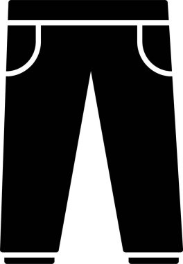 Pantolon Kabartma Simgesi Tasarımı