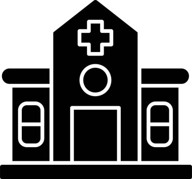 Hastane Kabartma Simgesi Tasarımı