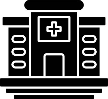 Hastane Kabartma Simgesi Tasarımı