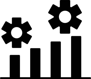 İş Glifi Simgesi Tasarımı