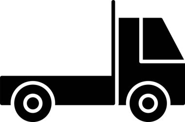 Lorry Glyph Simge Tasarımı