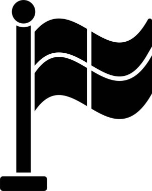 Bayrak Kabartma Simgesi Tasarımı