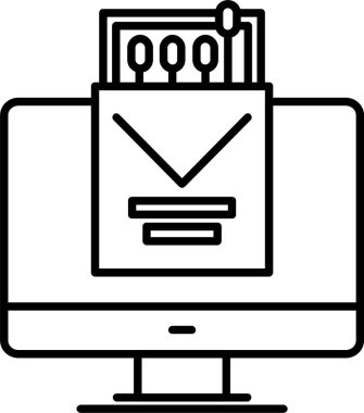 Kibrit Kutusu Kabartma Simgesi Tasarımı