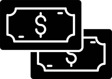 Cash Glyph Simge Tasarımı