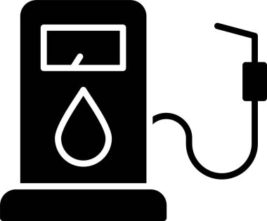 Gaz Pompası Kabartma Simgesi Tasarımı