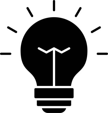 Fikir kabartma simgesi tasarımı