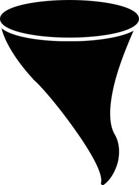 Tornado Kabartma Simgesi Tasarımı