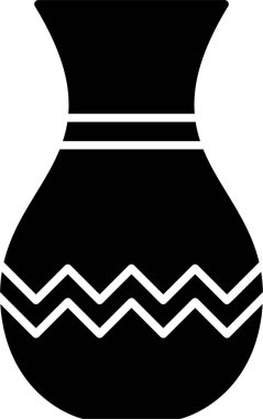 Vazo Kabartma Simgesi Tasarımı