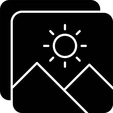 Fotosentez Glyph Simgesi Tasarımı