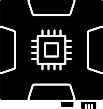 Anakart Kabartma Simgesi Tasarımı